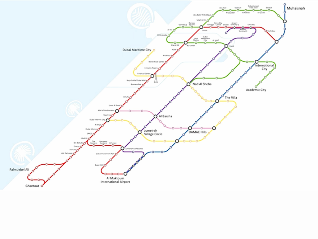 Dubai Metro Blue Line Expansion